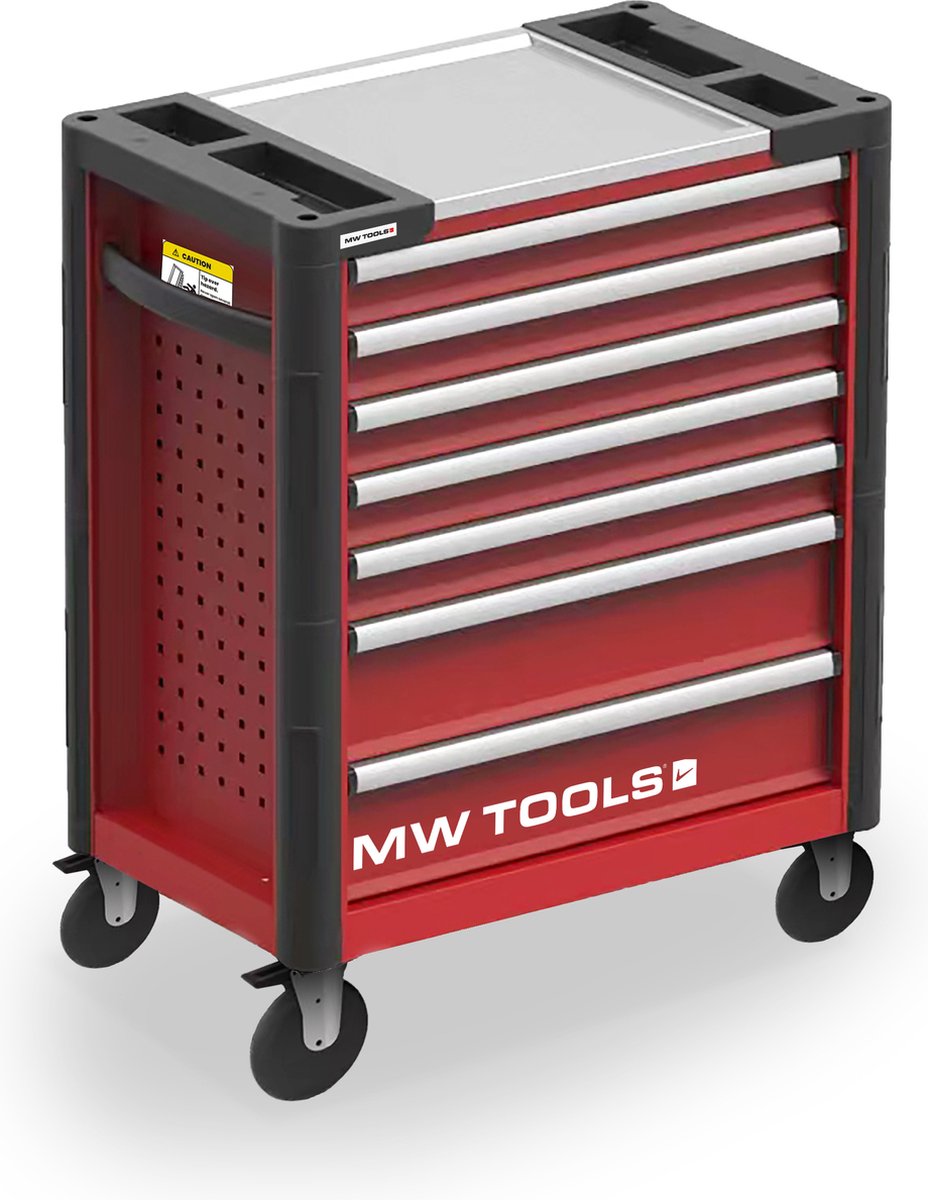 Gereedschapswagen 7 lades 580mm breed MW Tools GWB107