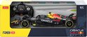 Verpakking van de Rastar Red Bull RB18 F1 raceauto met afstandsbediening.