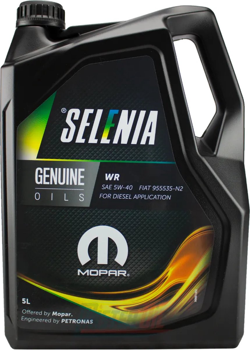 5L Selenia Petronas 5W40 WR Motorolie Diesel A3/B4