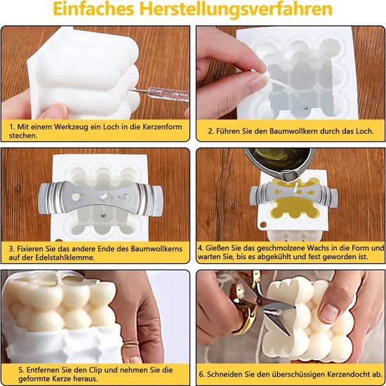 6-delige Siliconen Vershoud set (1 1 Gratis
