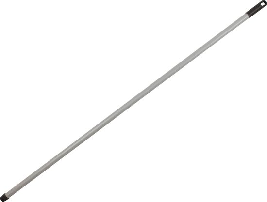 Brumag zachte bezem voor binnen - bezemkop donkergrijs - breedte 35 cm - steel 130 cm - voor alle vloeren - zachte haren - kunststof — afbeelding 4