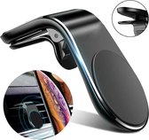 Support de téléphone magnétique plus puissant pour grille d'aération de voiture I support de smartphone magnétique I universel I Zwart