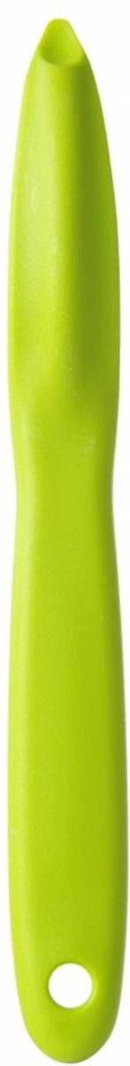 HENDI Dunschiller – gekarteld lemmet – groen – 175 mm – vaatwasmachinebestendig