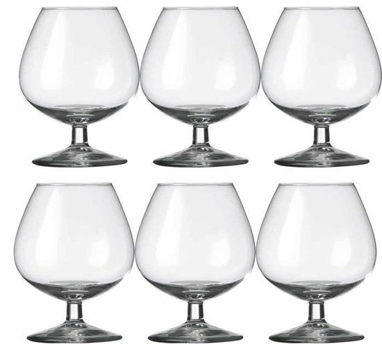 Royal Leerdam Cognacglazen - 6x stuks - Gilde serie - 250 ml - Whisky - Cognac glazen