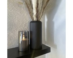 Luxueuze Vaas Zwart - Moderne vaas - Kunststof - Moderne style - Huisinrichting - Chique - Classic style - C2.2 Luxueuze Vaas Zwart - Moderne vaas - Kunststof - Moderne style - Huisinrichting - Chique - Classic style - C2.2
