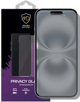 MobyDefend Screenprotector - Geschikt voor iPhone 16 - Matte Privacy Glass Screensaver