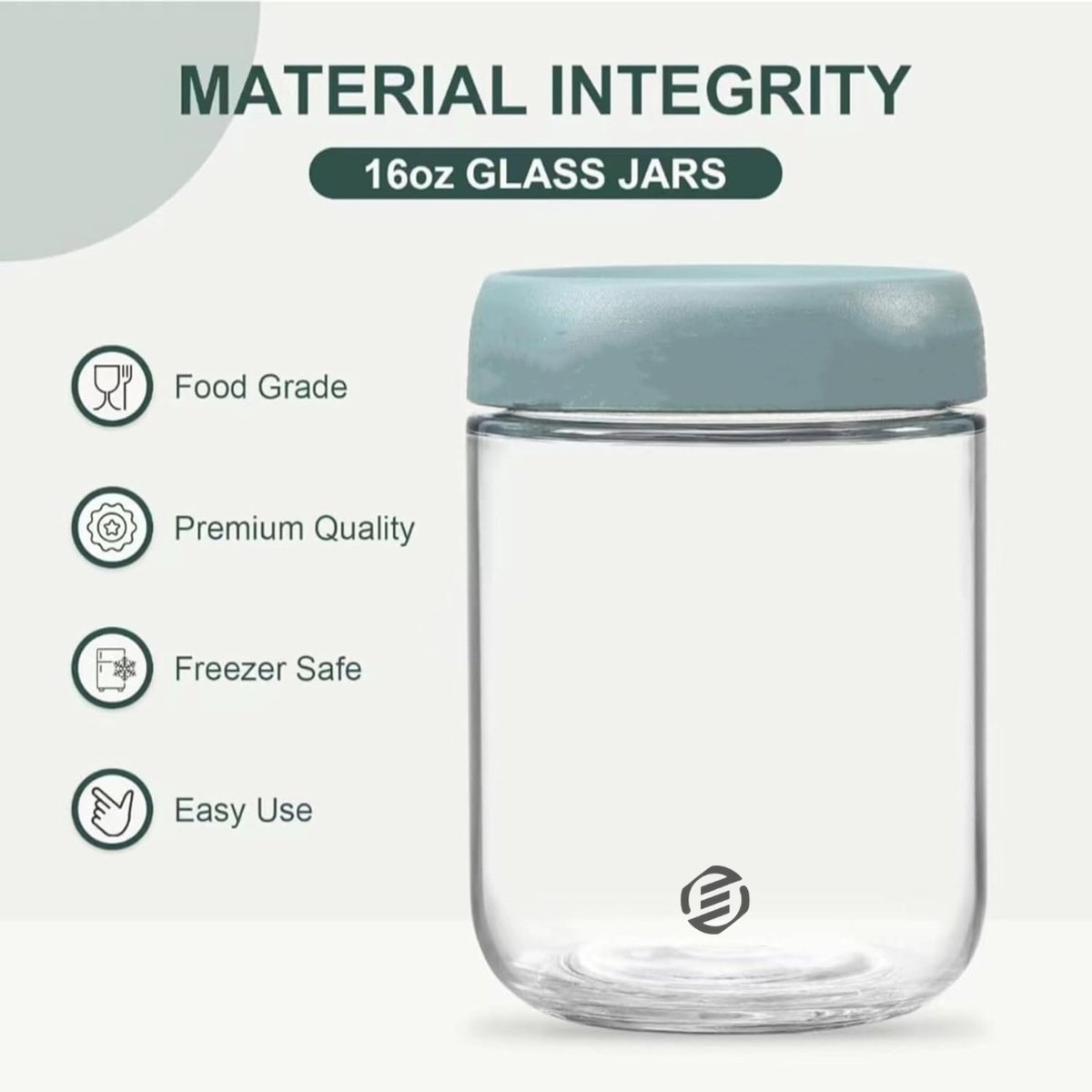 Equivera Overnight Oats Potjes - Muesli Beker - Mason Jar - Havermout - Set - Must have voor jouw ontbijt