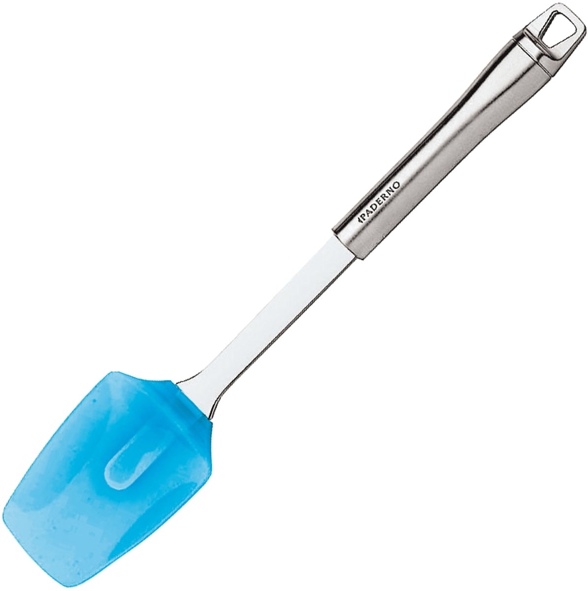 Paderno Lepel - Klein - Rvs/Siliconen - 29,5 cm - Blauw