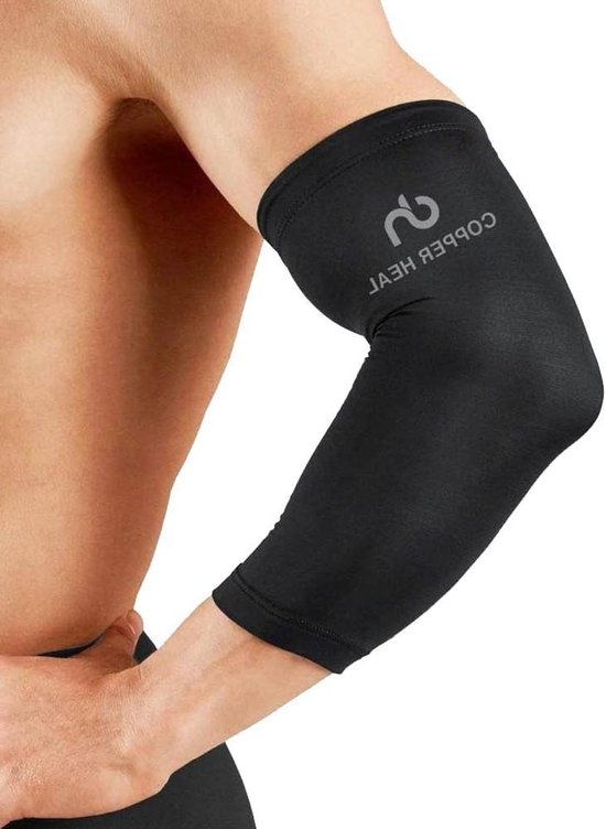 Foto: Elbow compression sleeve support relief for stiff sore muscles and joints tendonitis arm tennis basket wrap copper heal s elleboog bandage