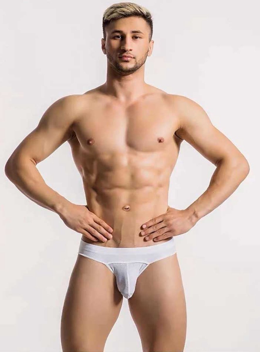 Goedkoopste Heren slip groot geschapen - Voor grotere penis - Ademend - Speciale onderbroek - Penis vak - Goede kwaliteit