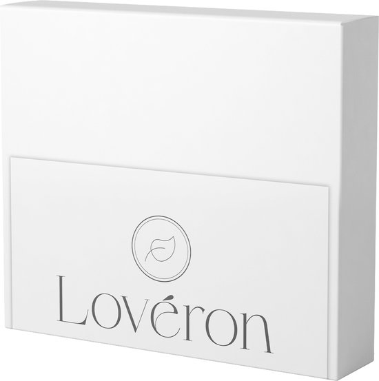 Taie d'oreiller Loveron - Katoen - 2 pièces - 50x50 cm - Wit