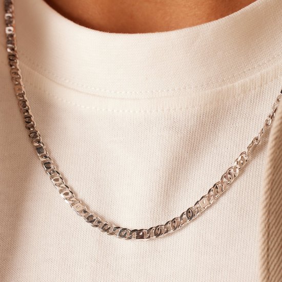 Maille gourmande chaîne en argent