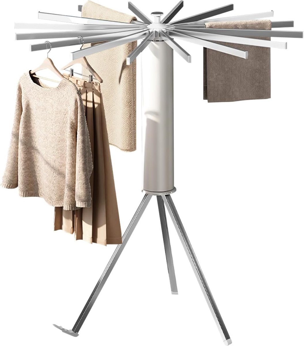 Goedkoopste Goodivery ® Opvouwbare en Ruimtebesparende Kledingdroger met Hoog Capaciteit voor Binnen en Buiten