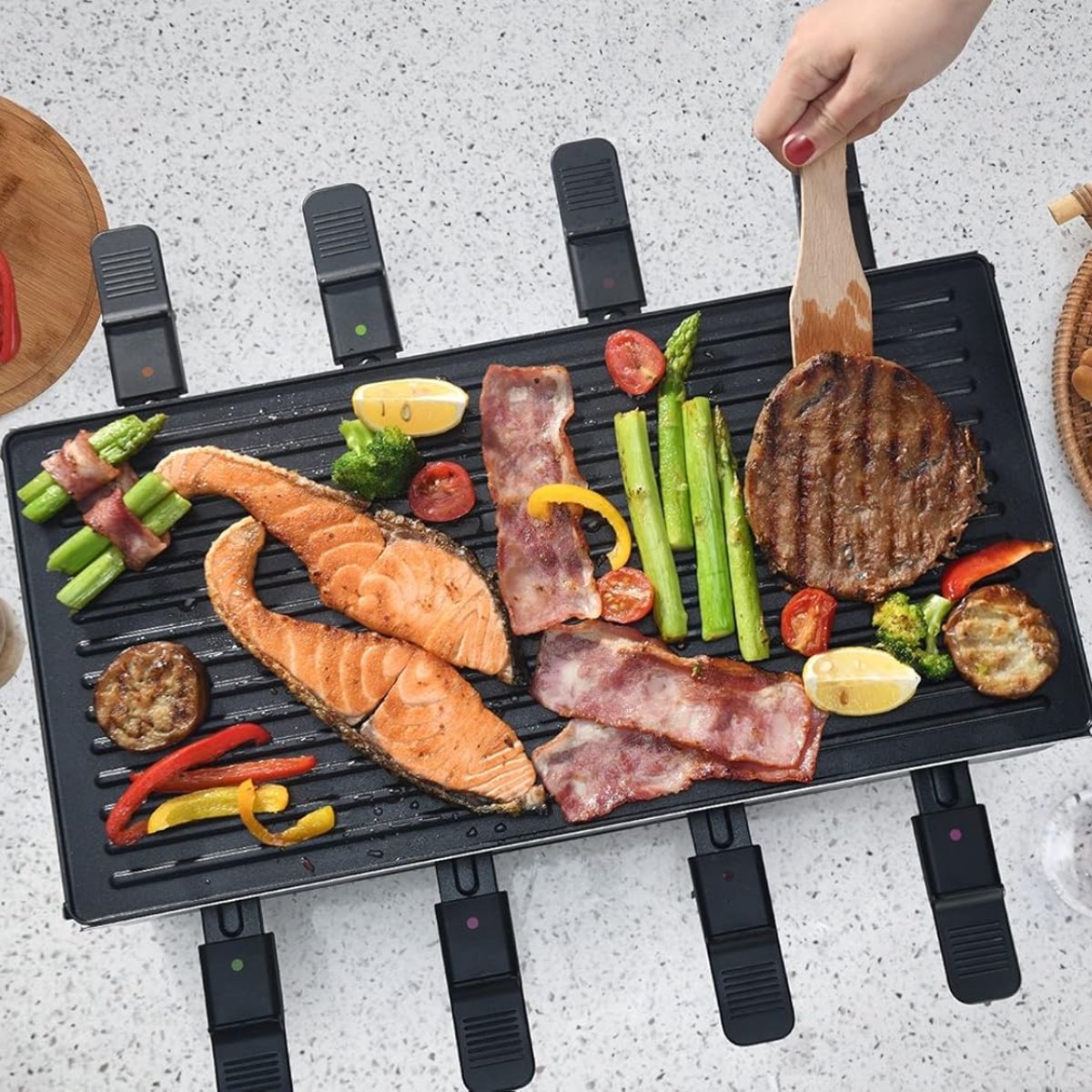 Equivera Gourmetstel - Gourmetplaat - Gourmet Stel - Must Have Voor De Feestdagen – foto 2