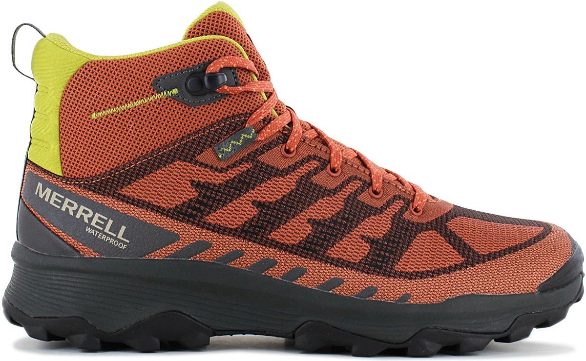 Merrell Speed Eco Mid WP Waterproof Heren Wandelschoenen Trekking laarzen J037545 Oranje