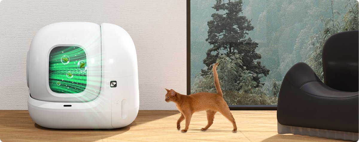PETKIT Pura Max 2 Premium - Zelfreinigende kattenbak met AI thumbnail 5