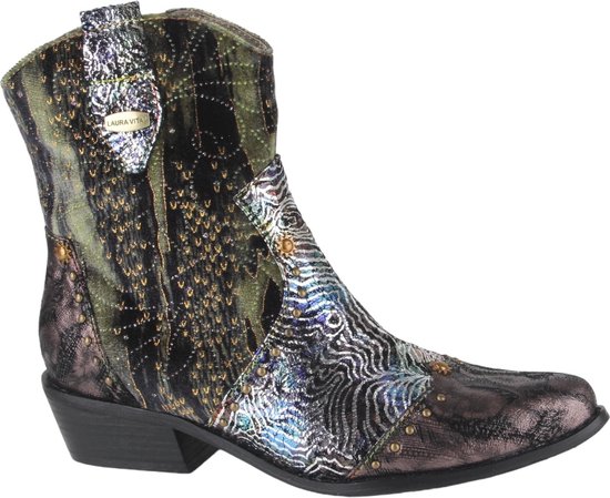 Laura Vita Botte Courte Hicnio 20 SL17074A-20A Bronze Argent