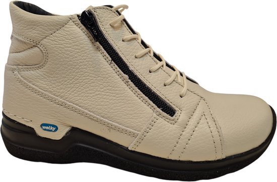 Wolky 0660671 114 Dames Veterschoenen - Wit - 41