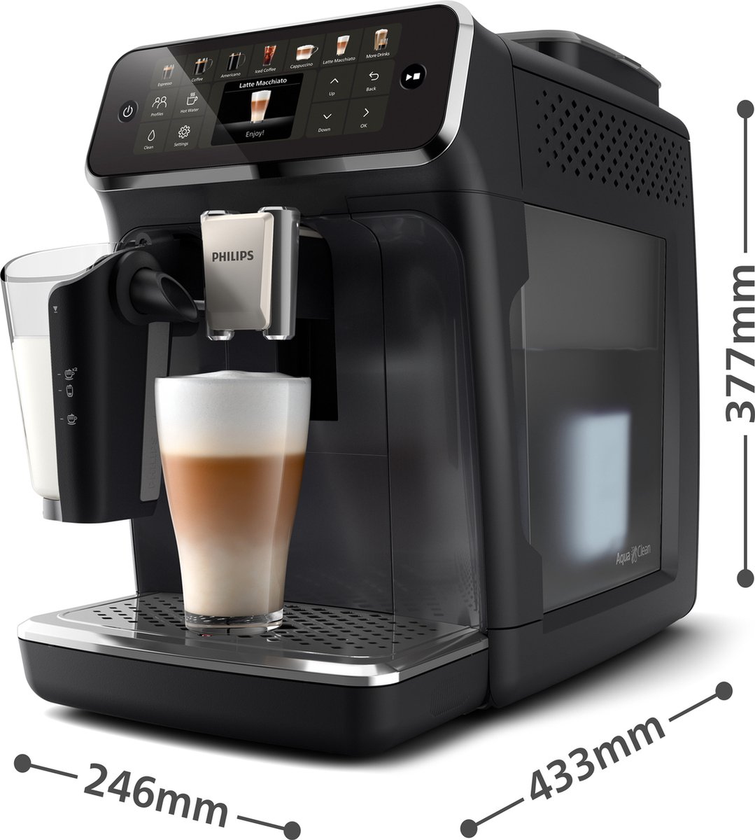 Philips Espressomachine EP4441/50 - Zwart - afbeelding 2