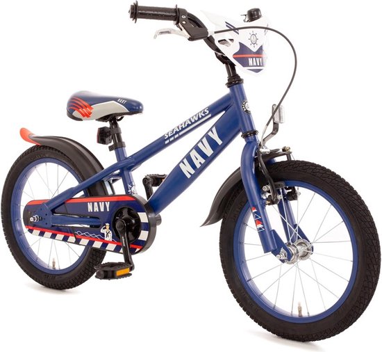Bachtenkirch kinderfiets Navy, 14 inch, donkerblauw van BAC — afbeelding 2