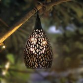 Solar 'Saga' - Lumière blanche chaude - Capteur crépusculaire - Alimentation solaire