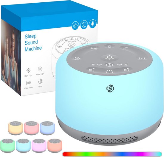 Foto: Equivera white noise machine volwassenen baby s slaaphulp witte ruis machine slaaptrainer