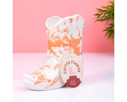 Paddywax Cowboylaars Geurkaars – Cactus Flower (roze)