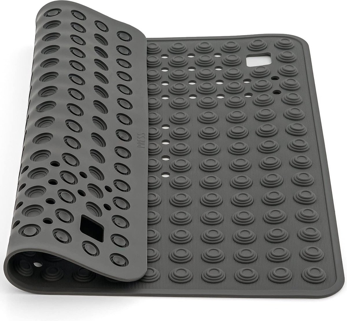 Goodivery ® Veilig Antislip Douchemat van Rubber - 60 x 60 cm - Schimmelbestendig en BPA-vrij