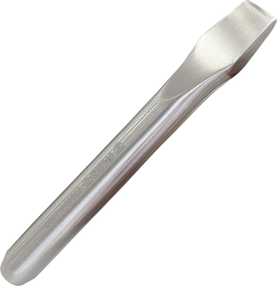 Platte beitel 18 mm blad roestvrij staal anti-corrosie 160 mm lengte hoge sterkte gepolijst oppervlak duurzaam