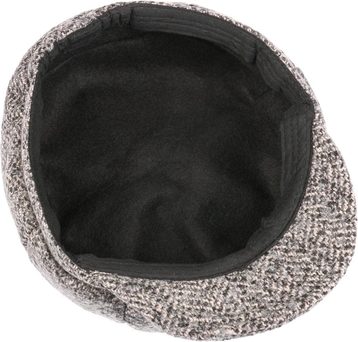 Uni Wool Newsboy Pet Dames - Made in the EU visor muts met klep voor