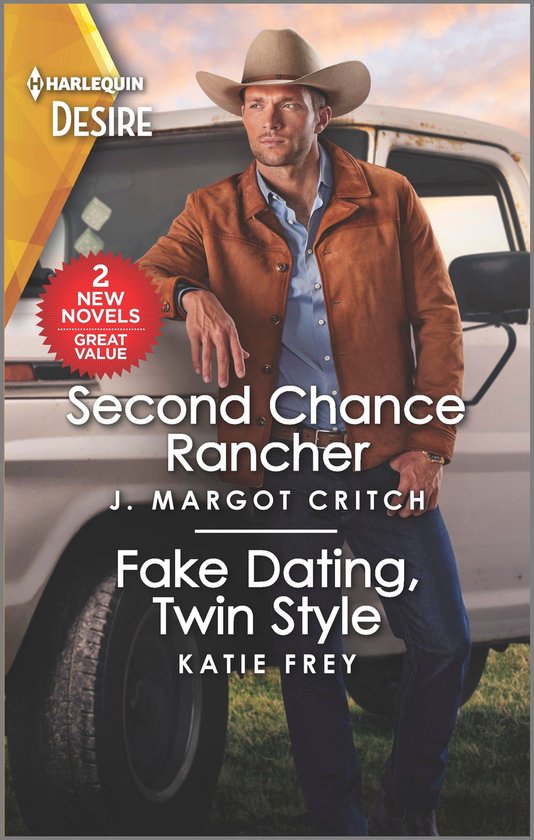 Second Chance Rancher & Fake Dating, Twin Style - cover