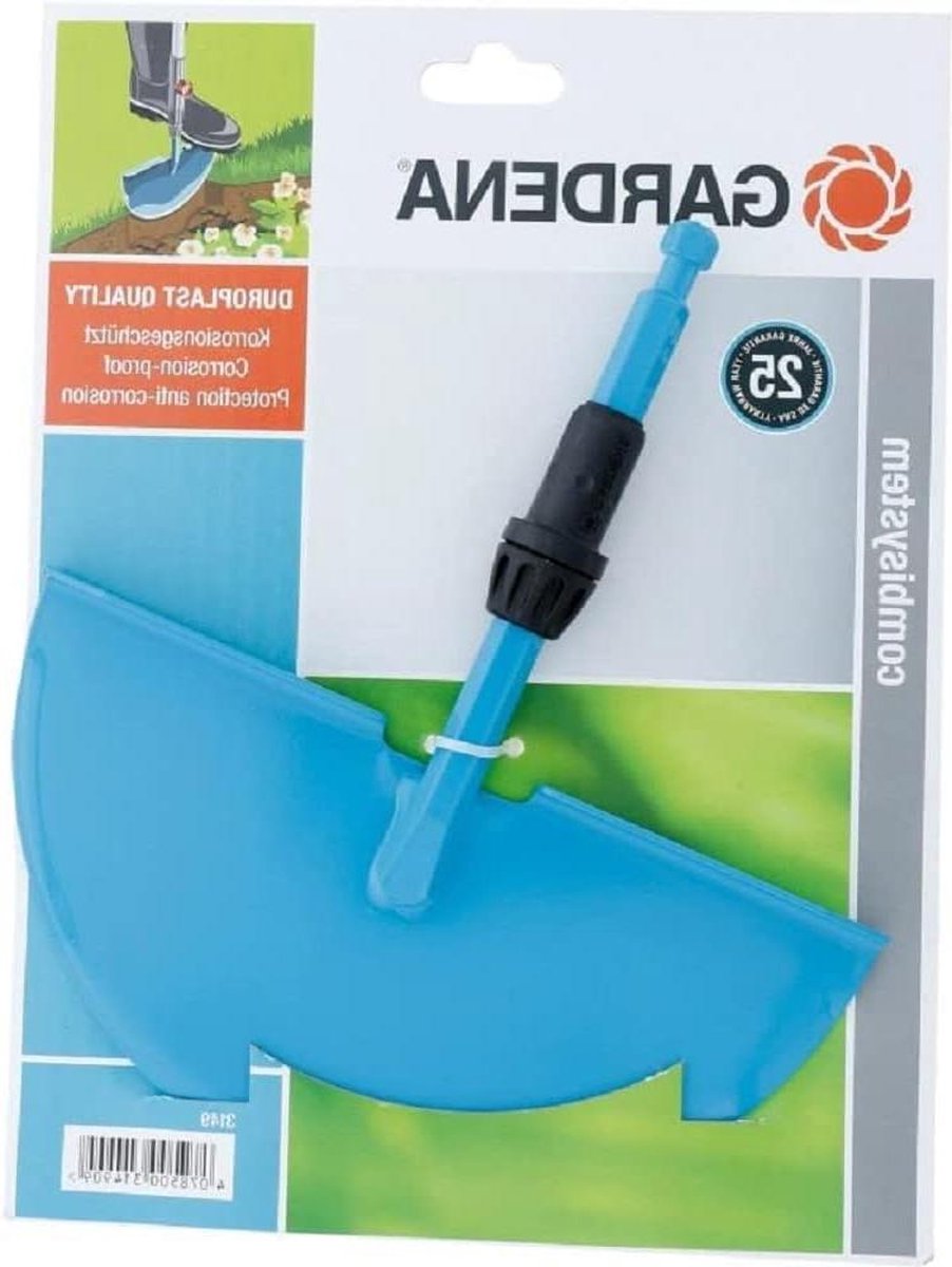Bol.com Graskantafsteker voor combisystem stelen - Praktische graskantenknipper met corrosiebestendig staalblad - Tuinaccessoire... aanbieding