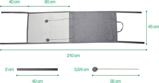 Balles à gratter pour chats et épilateur de poils de canapé – Set de 2 avec balles et sacs – Taille-crayon en sisal naturel pour griffoir de votre chaton