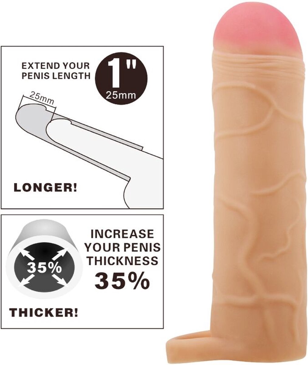 PRETTYLOVE Extended Penis Sleeve 1 Bunion