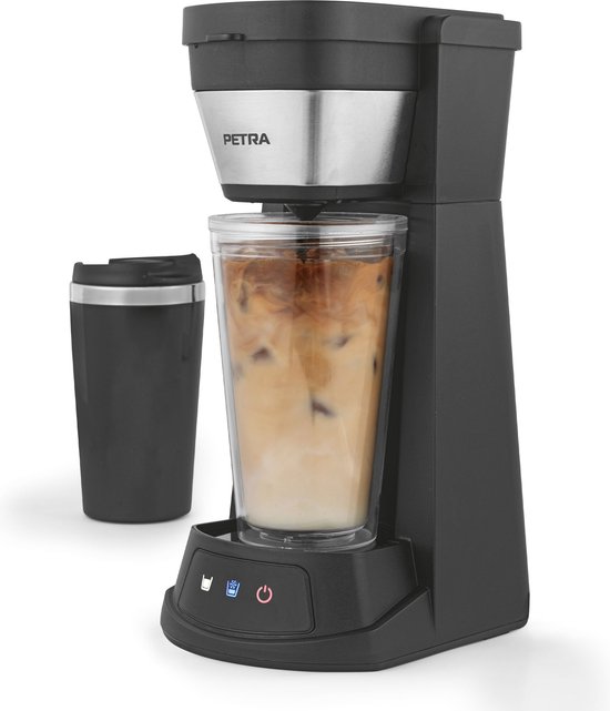 Petra 2 in 1 koffiezetapparaat – IJskoffiezetapparaat – Cold brew – Reismok inbegrepen – 700W