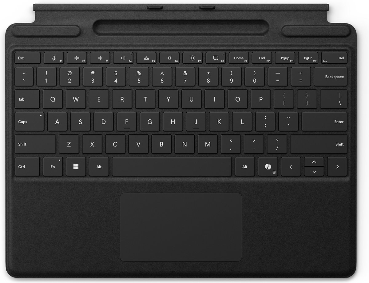 Microsoft Surface Pro Keyboard Cover met PenStor - Zwart