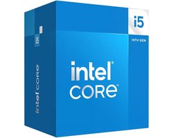Intel Core i5 14500 Boxed - Desktop processor - CPU - 14 core - 2,6GHz-5GHz - Socket 1700 - Inclusief koeler
