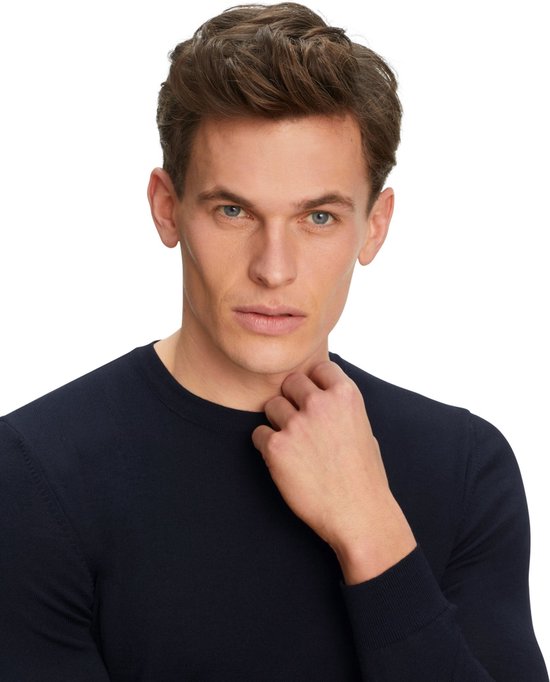 FALKE Pull Merino Col Rond Homme 60910 6437 night sky M