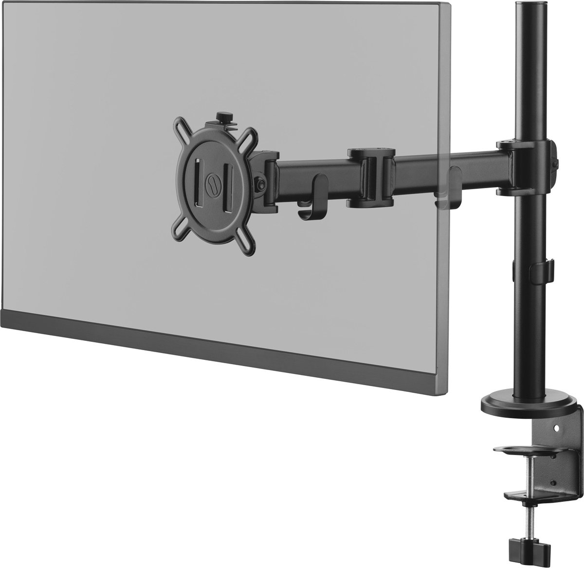 One For All DM2110 Smart-line universele monitorsteun - enkele monitorarm - VESA 100x100 - zwart