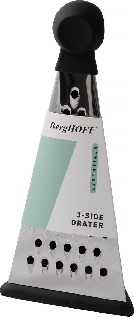 Essentials 3-zijdige vierkante rasp 24 cm - Zwart -