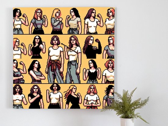 Kunstprint | Wanddecoratie | Dibond | 60 × 60 cm