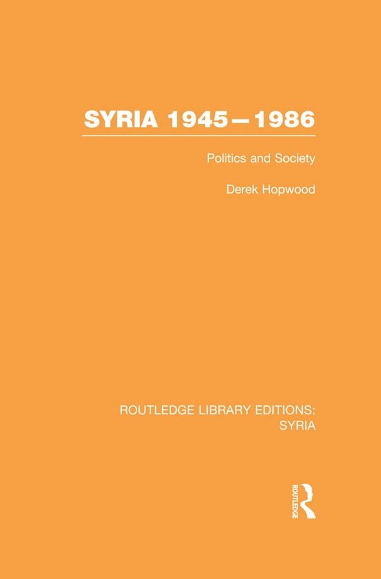 Syria 1945-1986