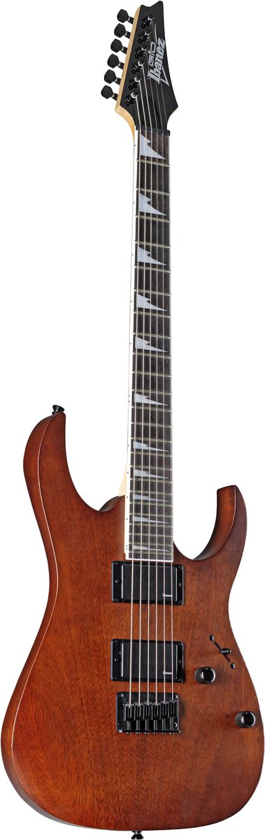 Ibanez GIO GRG121DX-WNF Walnut Flat elektrische gitaar