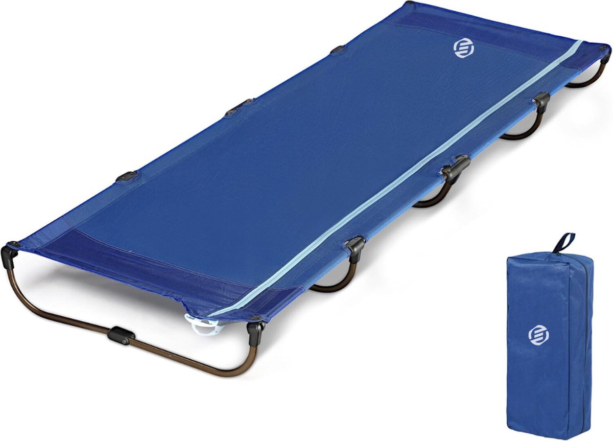 Equivera Veldbed - Kampeerbed - Veldbedden - Veldbed Kamperen - Kampeermatras