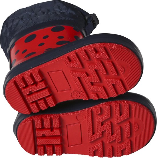 Bottes De Pluie Bébé Fourrées VERTBAUDET – Caoutchouc Imprimé Doux Avec Doublure Textile Chaude – Semelle Antidérapante Crantée – Idéales Hiver Pluie & Neige