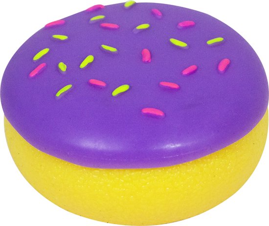 Schylling - Needoh Dohnut -Löcher - 6 Stück Dughtnut Themeed Squishy Fidget Toys, geborene Doh -Stressbälle, sensorisches Spielzeug für Angstlinderung, sicherer ungiftiger Teigmaterial