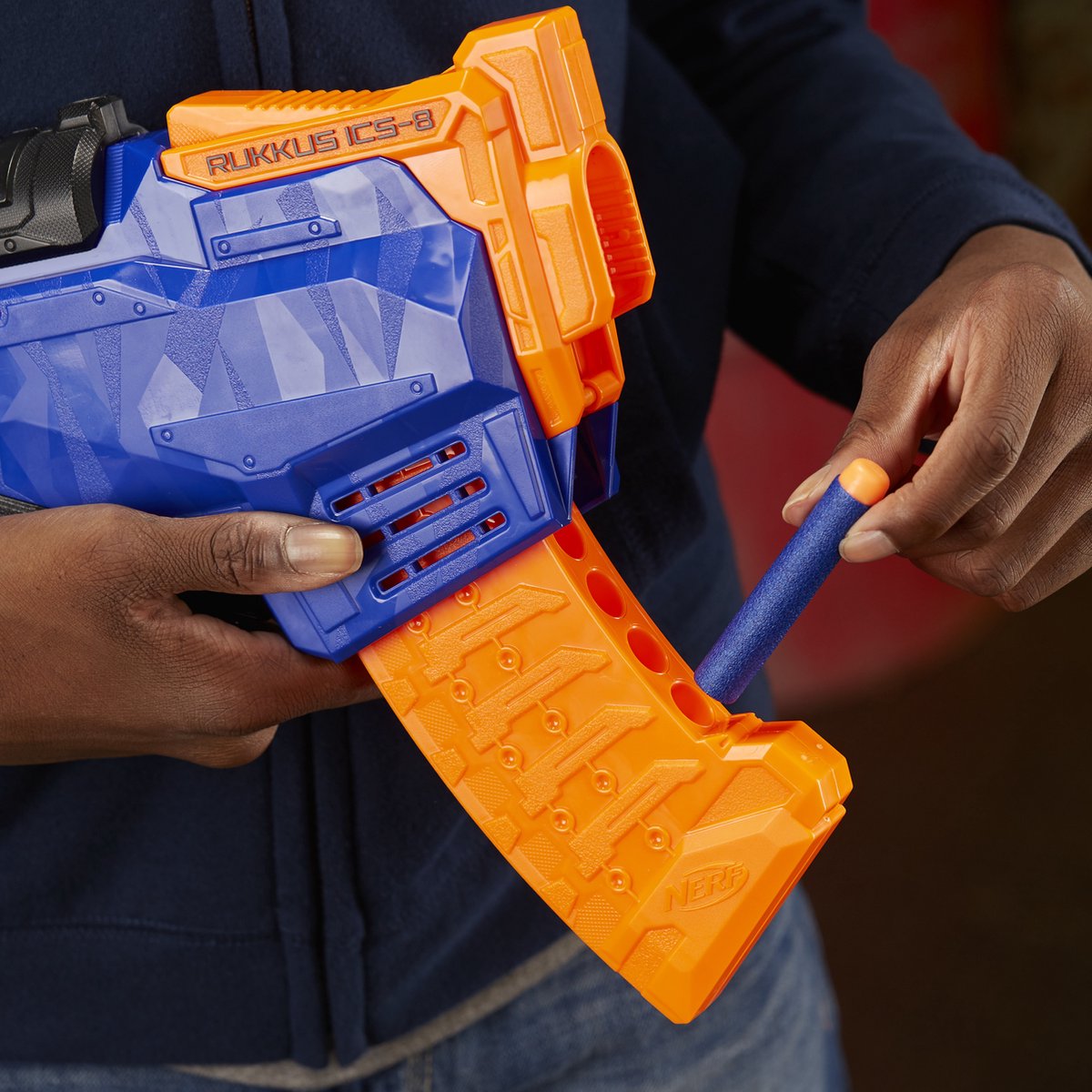 NERF N-Strike Elite Rukkus ICS 8 – Blaster — afbeelding 2