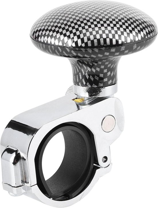 Stuurwiel Bal, Zwart Universele Auto Heavy Duty Stuurwiel Knop Spinner Handvat Bal Stuurwiel Bal, Zwart Universele Auto Heavy Duty Stuurwiel Knop Spinner Handvat Bal