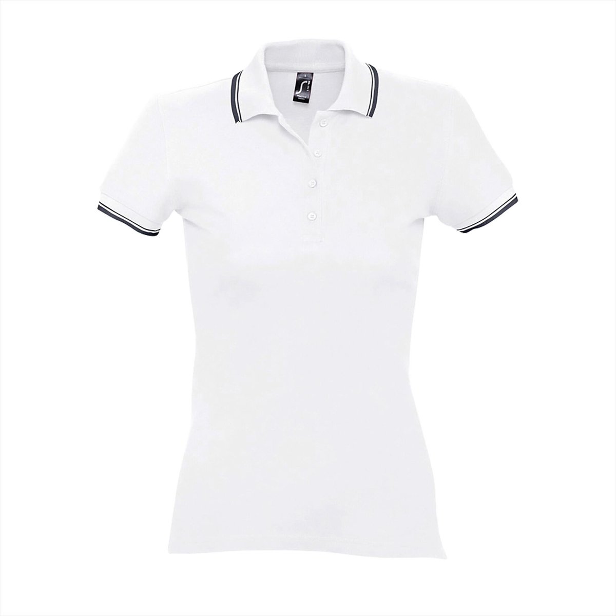 SOL'S Women´s Polo Practice L530 - white/navy - S