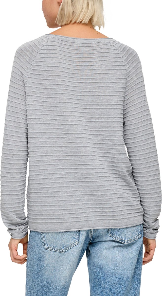 Q/S designed by - Pull - Maat XL - Vrouwen - GRIJS - polyester — cadeau in Cadeau-ideeën - foto 6